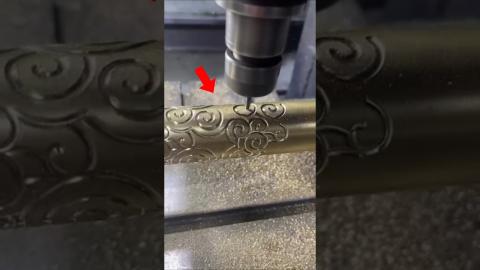 Most Satisfying CNC Engraving On Metals ???????????? #new #satisfying #machine #shorts #skills #yout