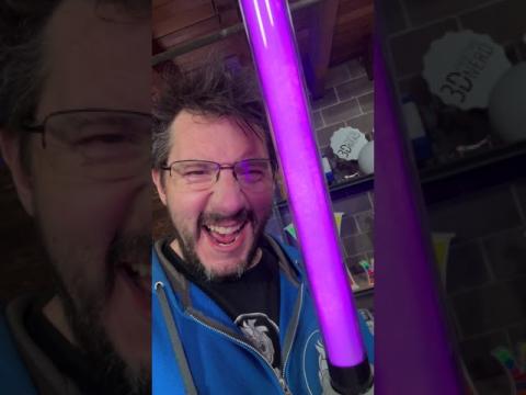 3D Printed METAL Lightsaber is COOL @pcbway