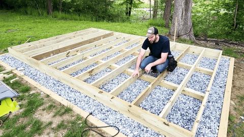 Man Builds Dream Shed in His Backyard | Start to Finish by @EveryotherKarl