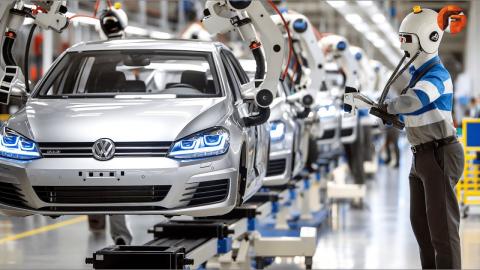 Inside New Volkswagen Factory in China | Start to Finish Assembly