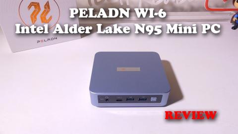 PELADN WI-6 Intel Alder Lake N95 Mini PC REVIEW