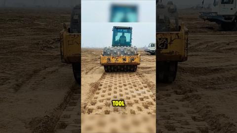 This Roller Can Make Soil More Compact ???????? #inventions #satisfying #trending #shorts #youtubesh