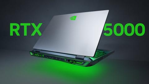 RTX 5000 Laptops are WILD