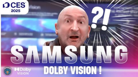 VLOG CES : J'ai VU Écrans SAMSUNG DOLBY VISION ! (Vidéo 4K chapitrée)