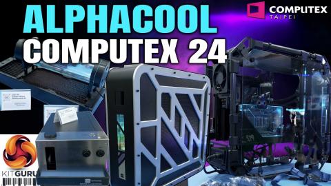 Computex 2024: ALPHACOOL - Pro Skeleton Case & Watercooling Kit ????