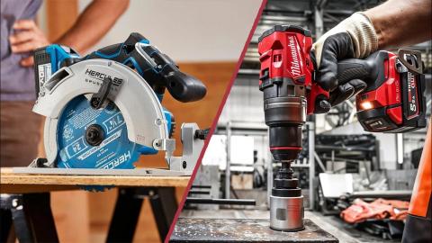 25 NEW Power Tools from Milwaukee, DeWALT, Makita, Bosch, Hilti and more!