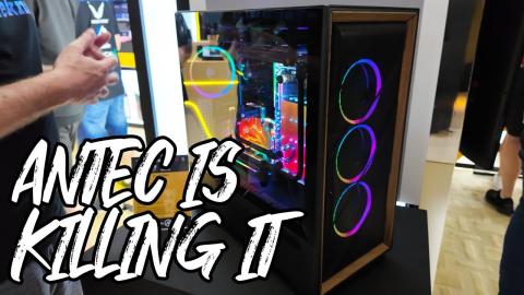 NEW Antec Cases!!! Got Wood?