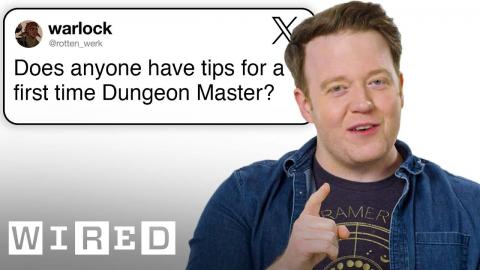 Dungeon Master Brennan Lee Mulligan Answers DnD Questions | Tech Support | WIRED