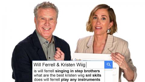 Kristen Wiig & Will Ferrell Answer The Web's Most Searched Questions | WIRED