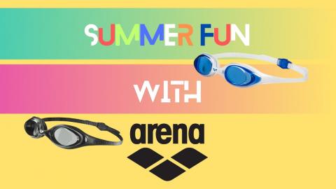 Summer Fun with Arena Spider Goggles @SimplyswimUK