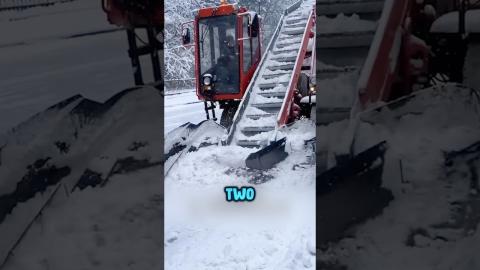 Checkout This Satisfying Machine????????????#snow #youtubeshorts #youtube