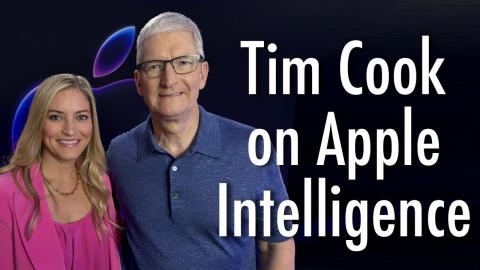 Tim Cook on Apple Intelligence, Privacy and more! WWDC 2024 Interview