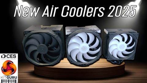 CES 2025: Endorfy show new air coolers