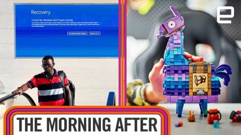 Fortnite Lego, the big blue screen of death outage and more | The Morning After