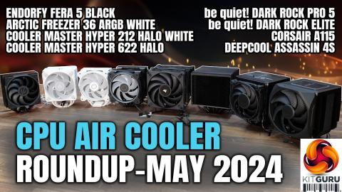 CPU AIR COOLER Roundup May 2024