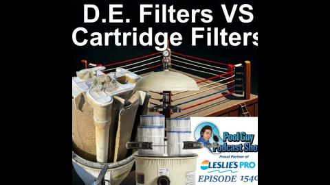 D.E. Filters VS Cartridge Pool Filters