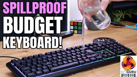 Corsair K55 Core - £40/$40 SPILLPROOF board!