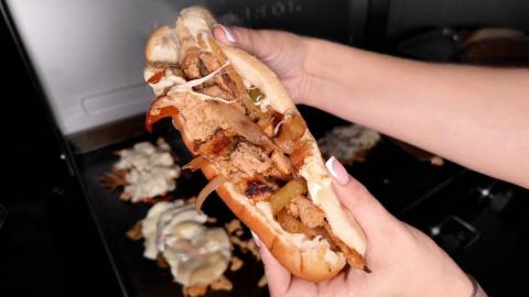 Beer Cheese Chicken Cheesesteak with Katherine Salom  | Charbroil®