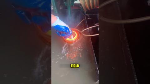 This Process Can Heat Any Metal In Seconds ???????? #inventions #new #shorts #youtubeshorts #trendin