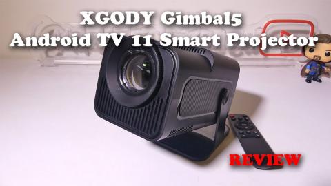 XGODY Gimbal5 Android 11 TV Smart Projector REVIEW