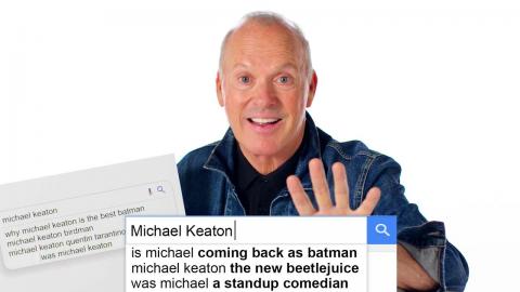 Michael Keaton Answers The Web's Most Searched Questions | WIRED