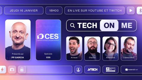 Tech On Me S2 #8 Le débriefing du CES  !matnetnvidia !RTX50