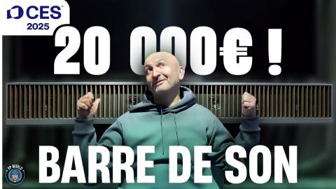 VLOG CES Dynaudio: Barre De Son 1,80 mètre à 20 000 € (1500 Watts)