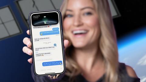 NEW! iOS 18 iMessage via Satellite demo!