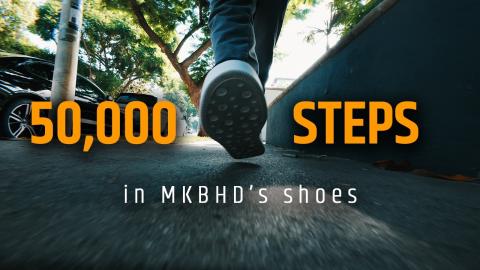 I Walked 50,000+ Steps in MKBHD's Shoes. Here is what I learned!