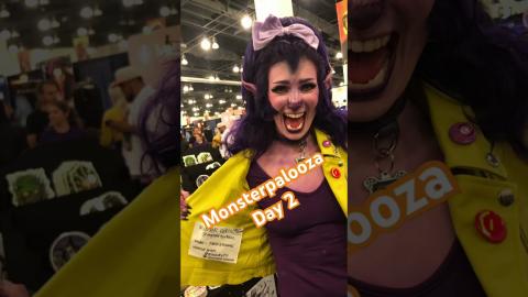 Monsterpalooza Day 2 #halloween #cosplay #cosplayfoam #diy