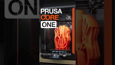 Prusa CORE One - our fully enclosed CoreXY 3D printer with active chamber temperature control! ????