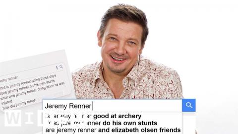 Jeremy Renner Answers The Web's Most Searched Questions | WIRED