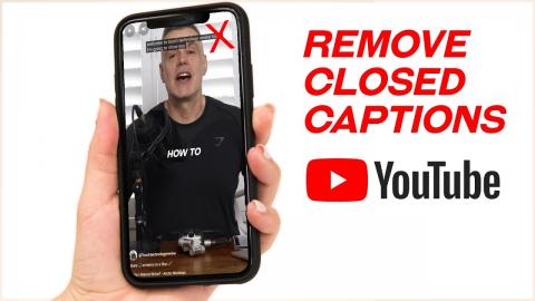 How to Remove Closed Captions From your YouTube Videos