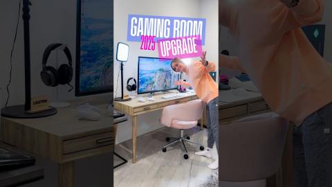 Gaming desk makeover!