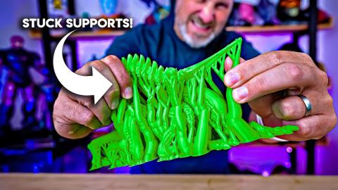 Stop Struggling with 3D Printed Supports – Try This!