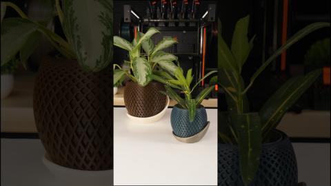 Polygon Planter | H3LI0 | 3D Printing Ideas