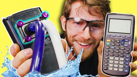 Water Cooling a TI-84 Graphing Calculator!