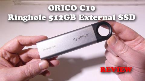 ORICO C10 Ringhole 512GB External SSD REVIEW