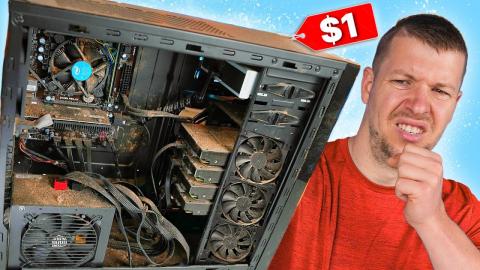 Buying a BROKEN $1 Gaming PC on Facebook Marketplace