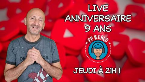 LIVE Anniversaire Des 9 ans De La Chaine (REPLAY)