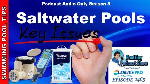 Saltwater Pools Key Issues