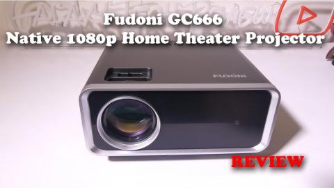 Fudoni GC666 Native 1080p Home Theater Projector REVIEW