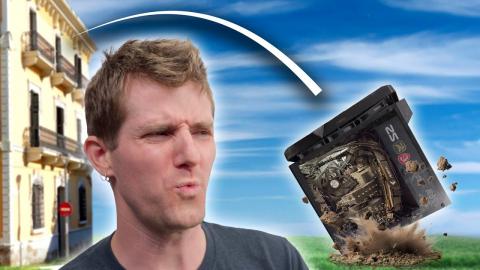 His Wife Threw his Gaming PC out the Window… Can I Fix It?