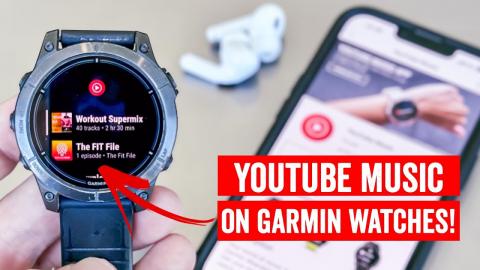 YouTube Music on Garmin Watches: Quick How-To!