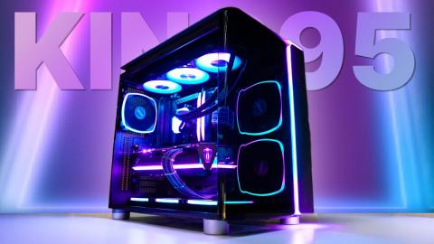 Ultimate all AMD Dual Chamber King 95 Ultra GS Gaming PC Build!