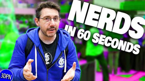 RAD PRINTS in 60 SECONDS! NERDS RULE!