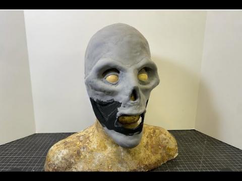 EVIL TED LIVE: Making a Feral Ghoul Mask Part 6