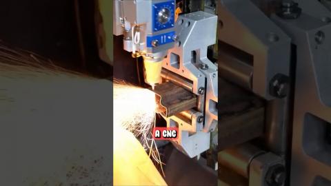 Satisfying CNC Laser Cutting Process ???????????????? #tech #new #satisfying #technology #shorts #sa