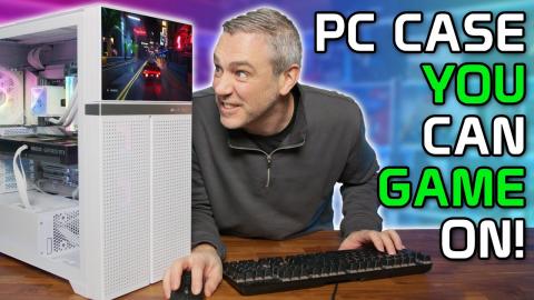 Building An All In One Gaming PC! [No Monitor Needed]