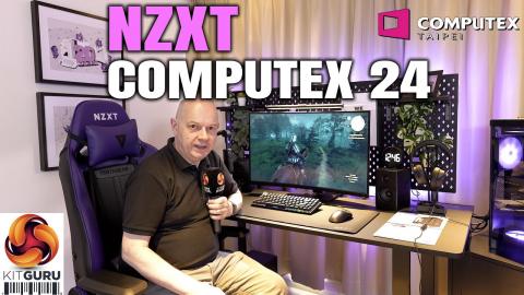 Computex 2024: NZXT - H7 cases, fans, coolers and PSU's
